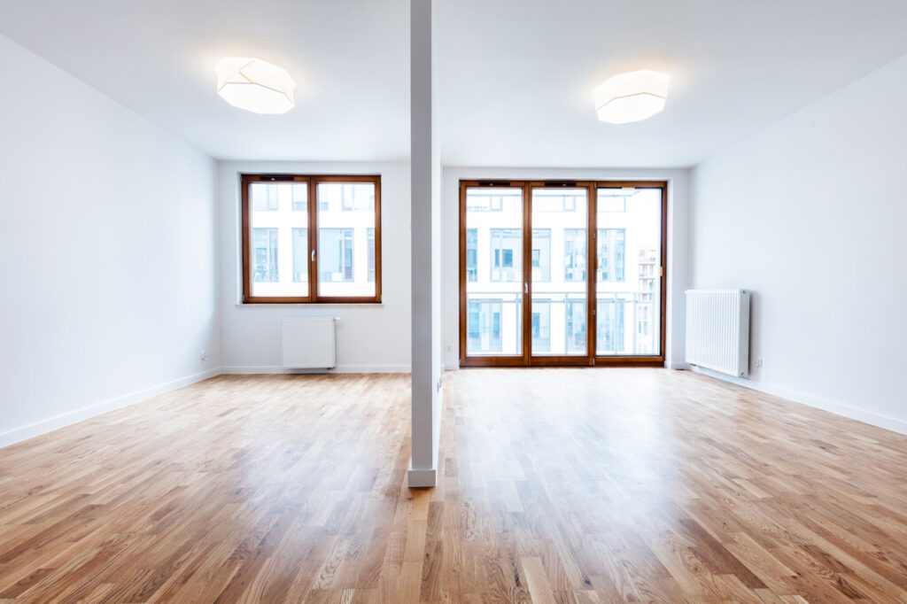 Nowe mieszkanie od dewelopera - dlaczego hydraulik to must-have przy odbiorze? 1 empty new apartment interior 2026 01 09 07 59 12 utc Easy Resize.com